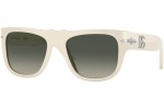 Okulary przeciwsłoneczne Persol PO3295S 116371 Kwadratowe Białe