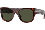 Okulary przeciwsłoneczne Persol PO3294S 24/31 Kwadratowe Havana