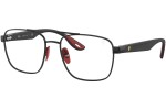 Okulary korekcyjne Ray-Ban Scuderia Ferrari Collection RX6467M F028 Kwadratowe Czarne