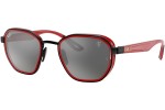 Okulary przeciwsłoneczne Ray-Ban Scuderia Ferrari Collection RB3674M F0026G Kwadratowe Czarne
