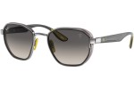 Okulary przeciwsłoneczne Ray-Ban Scuderia Ferrari Collection RB3674M F03011 Kwadratowe Srebrne