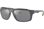 Okulary przeciwsłoneczne Ray-Ban RB4364M F6246G Prostokątne Szare