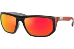 Okulary przeciwsłoneczne Ray-Ban Scuderia Ferrari Collection RB8361M F6476Q Prostokątne Czarne
