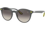 Okulary przeciwsłoneczne Ray-Ban RB4296M F60811 Okrągłe Szare