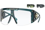 Okulary przeciwsłoneczne Versace Medusa Icon Shield VE4393 53351W Pojedyncze | Shield Niebieskie