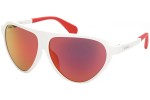 Okulary przeciwsłoneczne Max&Co. MO0023 21Z Pilotki (Aviator) Białe