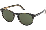 Okulary przeciwsłoneczne Zegna EZ0172 52N Okrągłe Havana