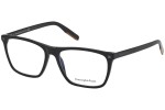 Okulary korekcyjne Zegna EZ5215 001 Kwadratowe Czarne