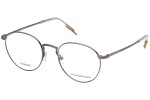 Okulary korekcyjne Zegna EZ5221 008 Okrągłe Srebrne
