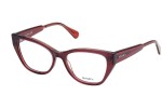 Okulary korekcyjne Max&Co. MO5028 068 Kocie oczy Czerwone