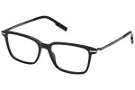 Okulary korekcyjne Zegna EZ5246 001 Kwadratowe Czarne