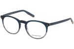 Okulary korekcyjne Zegna EZ5214 092 Okrągłe Niebieskie