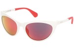 Okulary przeciwsłoneczne Max&Co. MO0037 21L Kocie oczy Białe