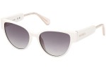 Okulary przeciwsłoneczne Max&Co. MO0053 21B Kocie oczy Białe