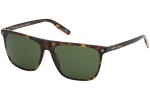 Okulary przeciwsłoneczne Zegna EZ0169 52N Flat Top Havana
