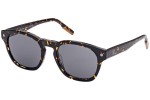 Okulary przeciwsłoneczne Zegna EZ0195 55A Okrągłe Havana