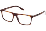 Okulary korekcyjne Zegna EZ5243 052 Kwadratowe Havana