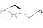 Okulary korekcyjne Zegna EZ5226 009 Prostokątne Srebrne