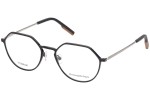 Okulary korekcyjne Zegna EZ5180 002 Kwadratowe Czarne