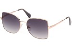 Okulary przeciwsłoneczne Max&Co. MO0005 33B Kocie oczy Złote