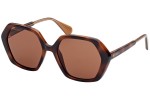 Okulary przeciwsłoneczne Max&Co. MO0034 52E Nieregularny Havana