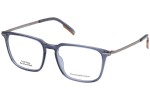 Okulary korekcyjne Zegna EZ5216 090 Kwadratowe Niebieskie