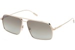 Okulary przeciwsłoneczne Zegna EZ0193 32G Pilotki (Aviator) Złote