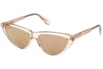 Okulary przeciwsłoneczne Max&Co. MO0024 72G Kocie oczy Różowe