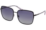 Okulary przeciwsłoneczne Guess GU7846 02D Polarized Kwadratowe Czarne