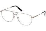 Okulary korekcyjne Zegna EZ5242 007 Pilotki (Aviator) Srebrne