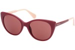 Okulary przeciwsłoneczne Max&Co. MO0021 69S Kocie oczy Czerwone