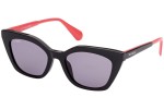 Okulary przeciwsłoneczne Max&Co. MO0002 01A Kocie oczy Czarne