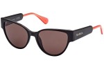 Okulary przeciwsłoneczne Max&Co. MO0053 01A Kocie oczy Czarne