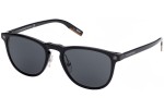 Okulary przeciwsłoneczne Zegna EZ0182 01A Kwadratowe Czarne