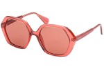 Okulary przeciwsłoneczne Max&Co. MO0034 66S Nieregularny Czerwone