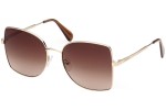 Okulary przeciwsłoneczne Max&Co. MO0005 32F Kocie oczy Złote