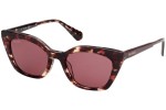 Okulary przeciwsłoneczne Max&Co. MO0002 52S Kocie oczy Havana