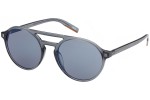 Okulary przeciwsłoneczne Zegna EZ0180 20C Okrągłe Szare