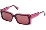Okulary przeciwsłoneczne Max&Co. MO0040 52S Kwadratowe Havana