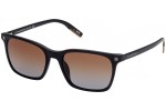 Okulary przeciwsłoneczne Zegna EZ0181 02F Kwadratowe Czarne