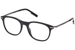Okulary korekcyjne Zegna EZ5245 001 Okrągłe Czarne