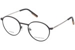 Okulary korekcyjne Zegna EZ5195 002 Okrągłe Czarne