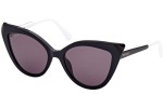 Okulary przeciwsłoneczne Max&Co. MO0038 01A Kocie oczy Czarne
