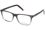 Okulary korekcyjne Zegna EZ5187 005 Kwadratowe Czarne