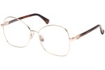 Okulary korekcyjne Max Mara MM5033 028 Kocie oczy Złote