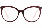 Okulary korekcyjne Kohe by eyerim Andrea Burgundy blue-light [non-prescription] Kocie oczy Czerwone
