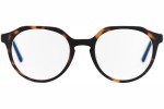 Okulary korekcyjne OiO by eyerim Martin Havana Matte blue-light [non-prescription] Okrągłe Havana