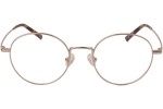 Okulary korekcyjne OiO by eyerim Luna Light Gold blue-light [non-prescription] Polarized Owalne Złote