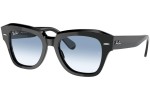 Okulary przeciwsłoneczne Ray-Ban State Street RB2186 901/3F Kwadratowe Czarne