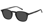 Okulary przeciwsłoneczne Tommy Hilfiger TH1939/S 807/IR Kwadratowe Czarne